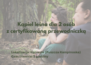 Kąpiel leśna dla dwóch osób
