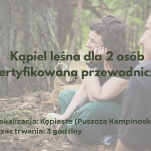 Kąpiel leśna dla dwóch osób
