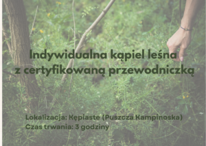 Indywidualna kąpiel leśna